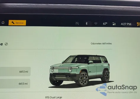 2025 Rivian R1S Adventure Dual Motor Large Pack/Adventure Dual Motor Max Pack from USA, damaged, VIN 7PDSGBBA3SN065056